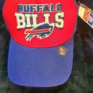 NFL Buffalo Bills Red and Blue Snapback Cap